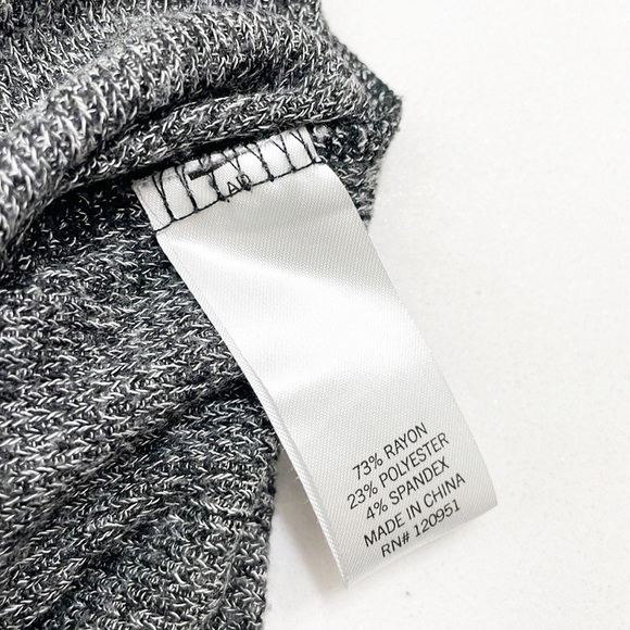 SO gray front knot knit top - Picture 4 of 5